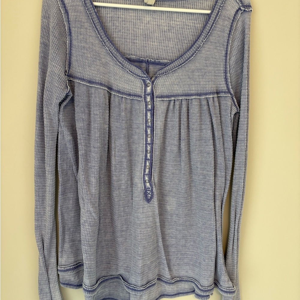 Free People Thermal Knit Top